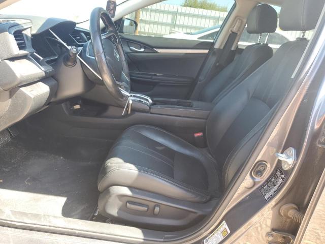 JHMFC1F76JX003830 - 2018 HONDA CIVIC EXL GRAY photo 7