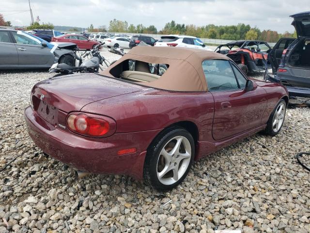 JM1NB353530308841 - 2003 MAZDA MX-5 MIATA BASE RED photo 3