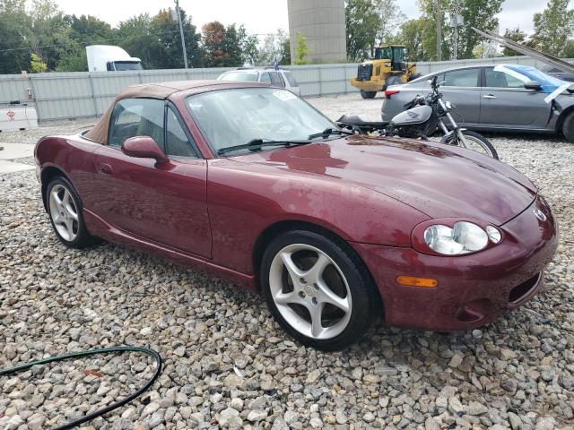 JM1NB353530308841 - 2003 MAZDA MX-5 MIATA BASE RED photo 4