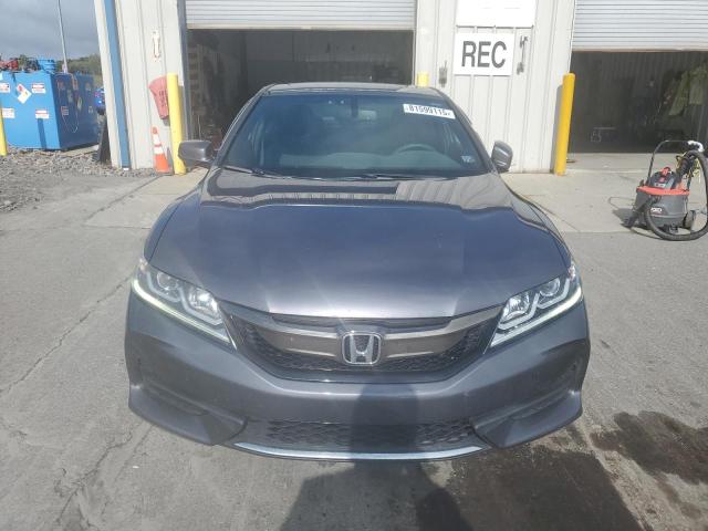 1HGCT2B85GA000102 - 2016 HONDA ACCORD EXL GRAY photo 5