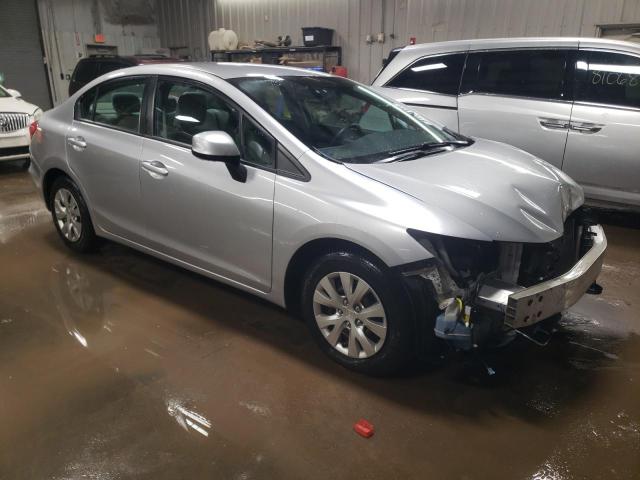 19XFB2F59CE070482 - 2012 HONDA CIVIC LX SILVER photo 4