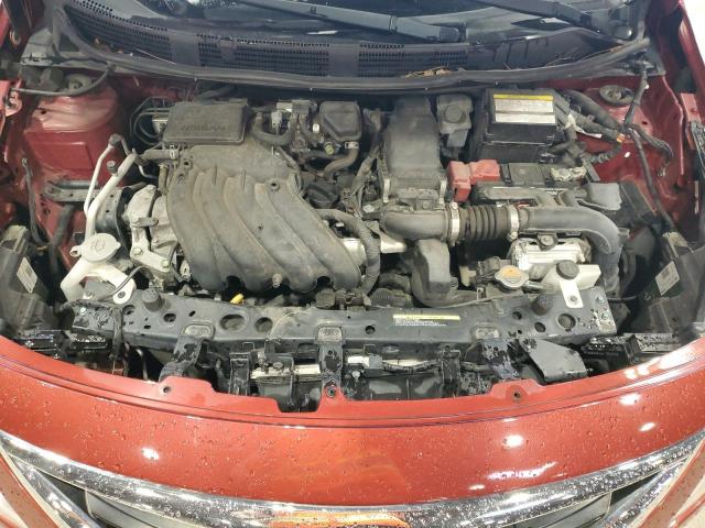 3N1CN7AP4KL861726 - 2019 NISSAN VERSA S Burdeos foto 11