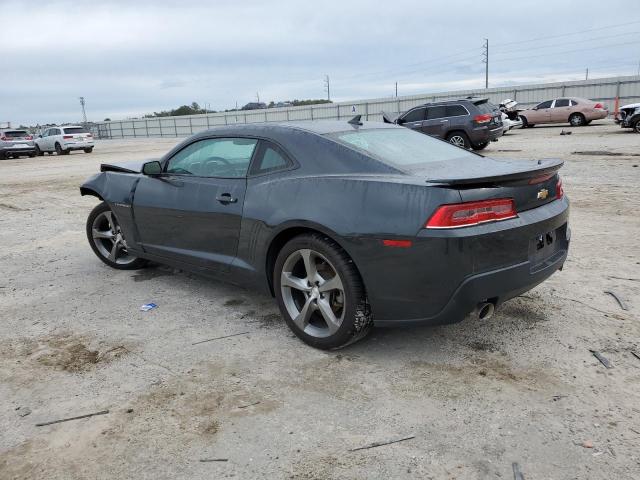 2G1FC1E3XE9237949 - 2014 CHEVROLET CAMARO LT BLACK photo 2