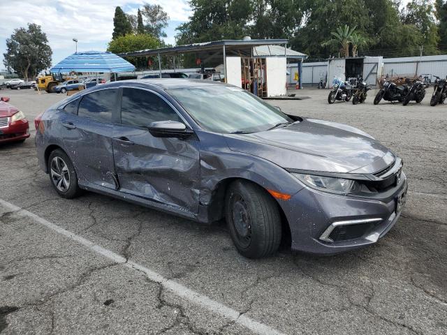 19XFC2F67LE202581 - 2020 HONDA CIVIC LX GRAY photo 4