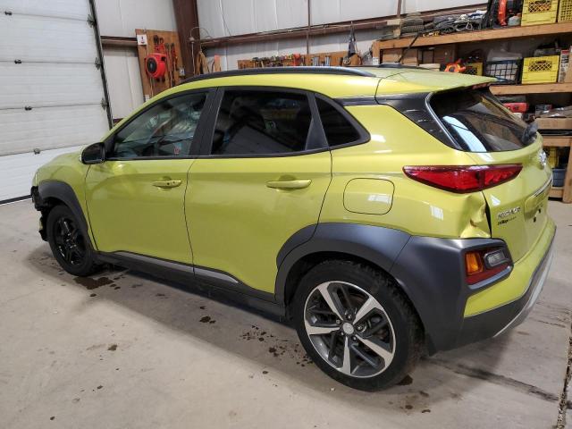 KM8K5CA55JU116189 - 2018 HYUNDAI KONA ULTIMATE GREEN photo 2