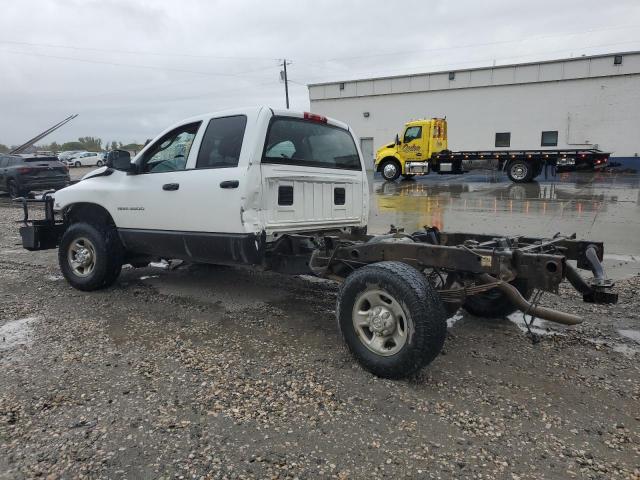 3D7KS28C95G727031 - 2005 DODGE RAM 2500 ST WHITE photo 2