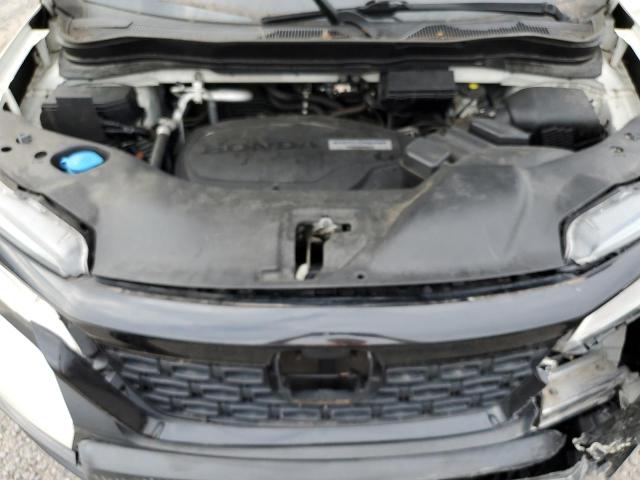 5FNYF8H06KB001033 - 2019 HONDA PASSPORT ELITE Ақ фото 12