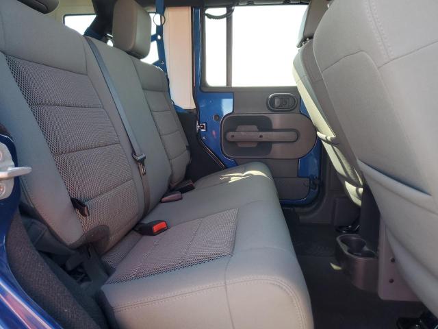 1J4GA59169L770214 - 2009 JEEP WRANGLER UNLIMITED SAHARA BLUE photo 10