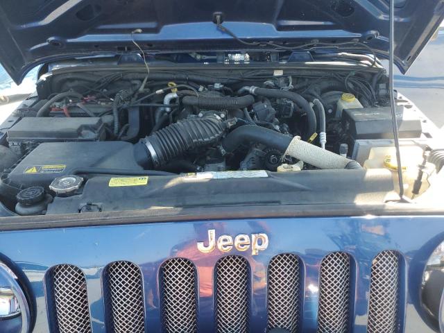 1J4GA59169L770214 - 2009 JEEP WRANGLER UNLIMITED SAHARA BLUE photo 11