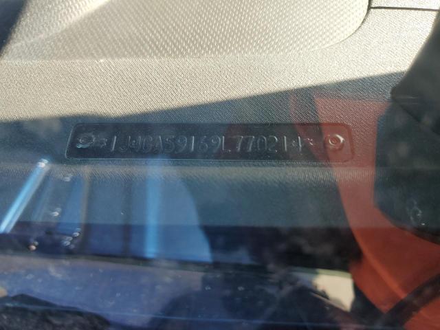 1J4GA59169L770214 - 2009 JEEP WRANGLER UNLIMITED SAHARA BLUE photo 12