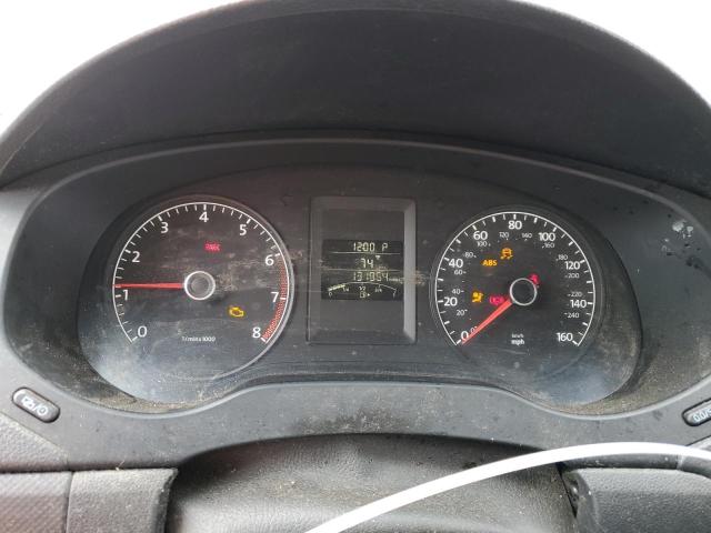 3VW2K7AJ7EM231420 - 2014 VOLKSWAGEN JETTA BASE GRAY photo 9