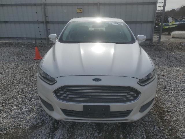 3FA6P0HD7ER141691 - 2014 FORD FUSION SE WHITE photo 5