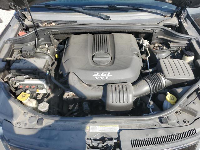 1C4RJFAG0CC351061 - 2012 JEEP GRAND CHEROKEE LAREDO შავი ფოტო 12