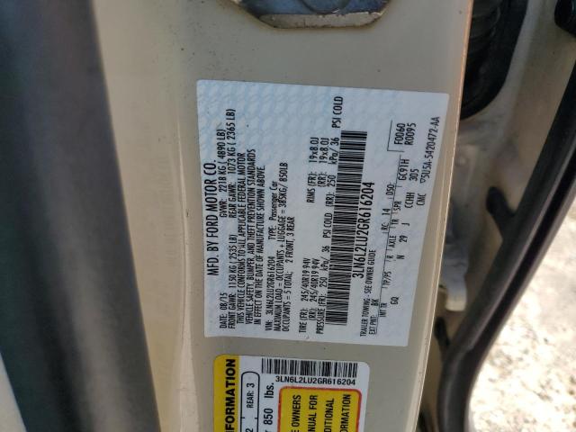 3LN6L2LU2GR616204 - 2016 LINCOLN MKZ HYBRID 棕色 照片 12