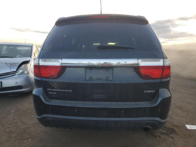 1C4RDJDG7DC540412 - 2013 DODGE DURANGO CREW BLACK photo 6