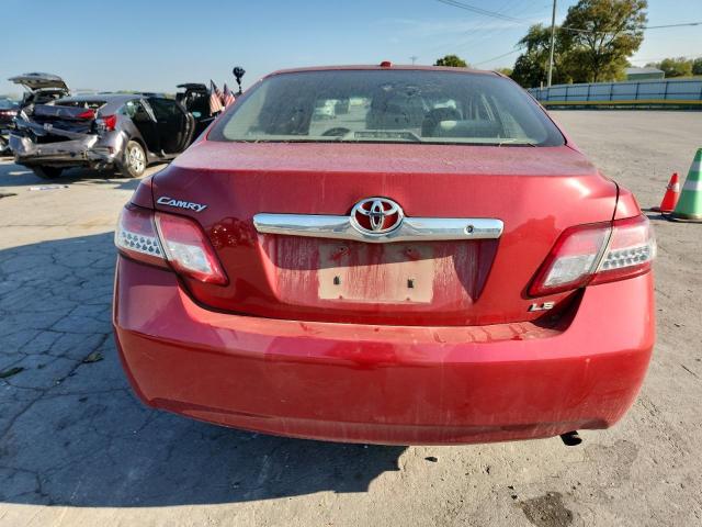4T4BF3EK8AR028885 - 2010 TOYOTA CAMRY BASE Kırmızı fotoğraf 6