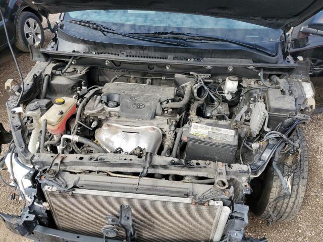2T3ZFREV2DW061737 - 2013 TOYOTA RAV4 LE შავი ფოტო 11