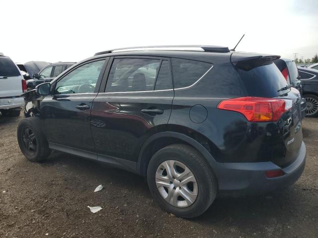 2T3ZFREV2DW061737 - 2013 TOYOTA RAV4 LE შავი ფოტო 2