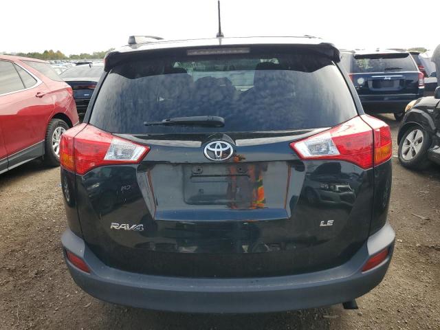 2T3ZFREV2DW061737 - 2013 TOYOTA RAV4 LE შავი ფოტო 6