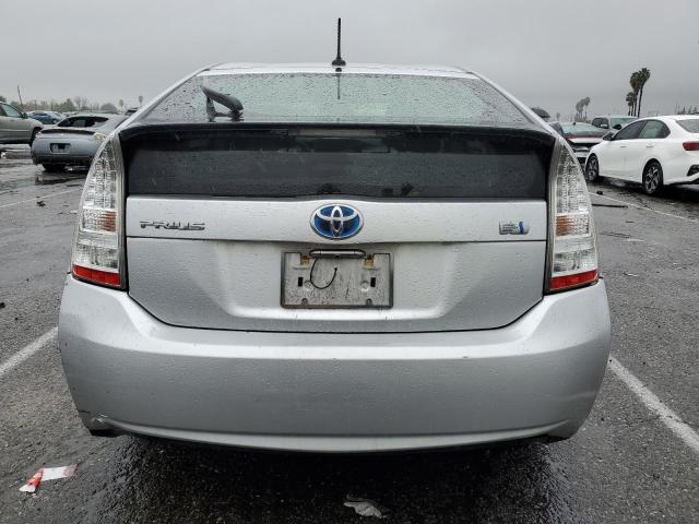 JTDKN3DU5B5289374 - 2011 TOYOTA PRIUS SILVER photo 6