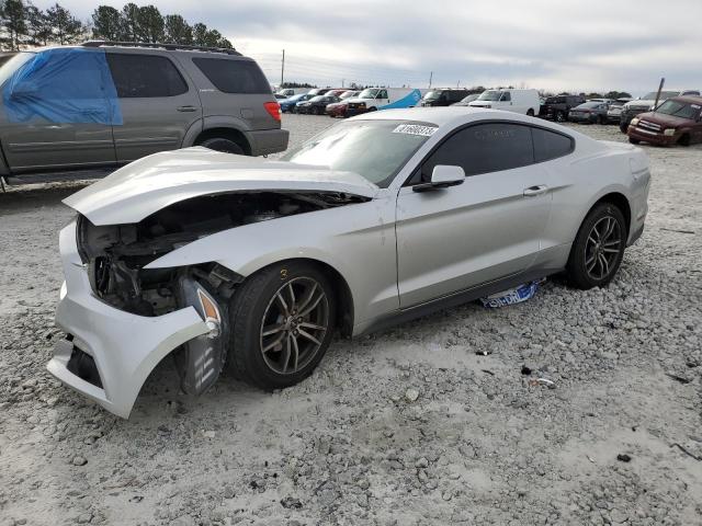 1FA6P8TH0F5419019 - 2015 FORD MUSTANG SILVER photo 1