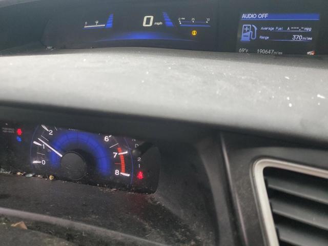 2HGFG3B57DH529187 - 2013 HONDA CIVIC LX 白色 照片 9