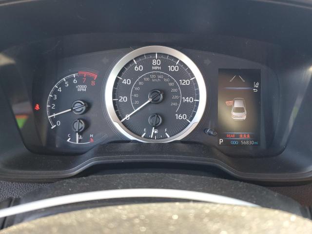 5YFEPMAE0MP211553 - 2021 TOYOTA COROLLA LE SILVER photo 9