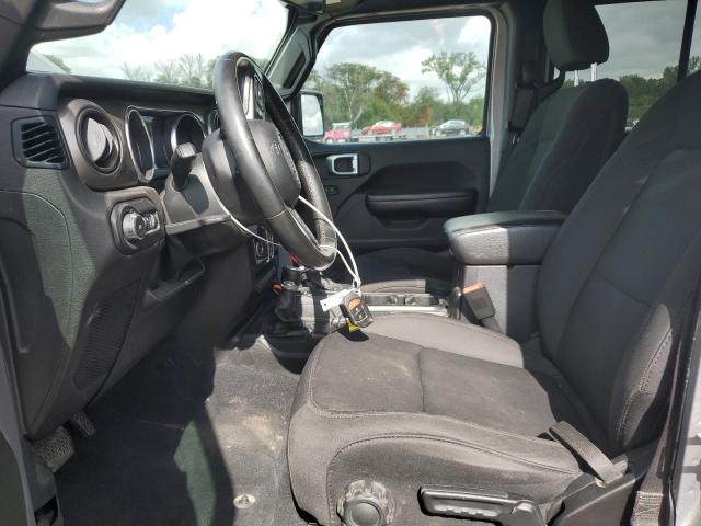 1C4HJXDNXKW592280 - 2019 JEEP WRANGLER U SPORT Сріблястий фото 7