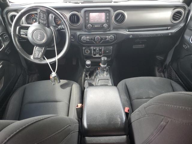 1C4HJXDNXKW592280 - 2019 JEEP WRANGLER U SPORT Сріблястий фото 8