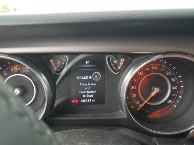 1C4HJXDNXKW592280 - 2019 JEEP WRANGLER U SPORT Сріблястий фото 9