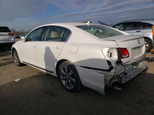 JTHCE96S980021578 - 2008 LEXUS GS 350 WHITE photo 2