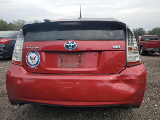 JTDKN3DU1B1439956 - 2011 TOYOTA PRIUS 红色 照片 6