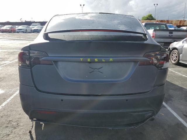 5YJXCBE23KF161460 - 2019 TESLA MODEL X GRAY photo 6