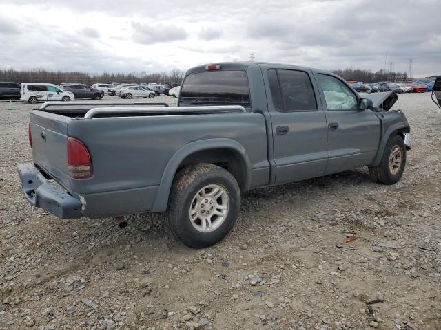 1B7HL38X32S715178 - 2002 DODGE DAKOTA QUAD SPORT GRAY photo 3