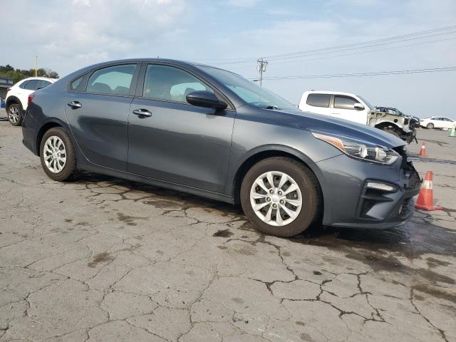 3KPF24AD0KE050887 - 2019 KIA FORTE FE Gris foto 4