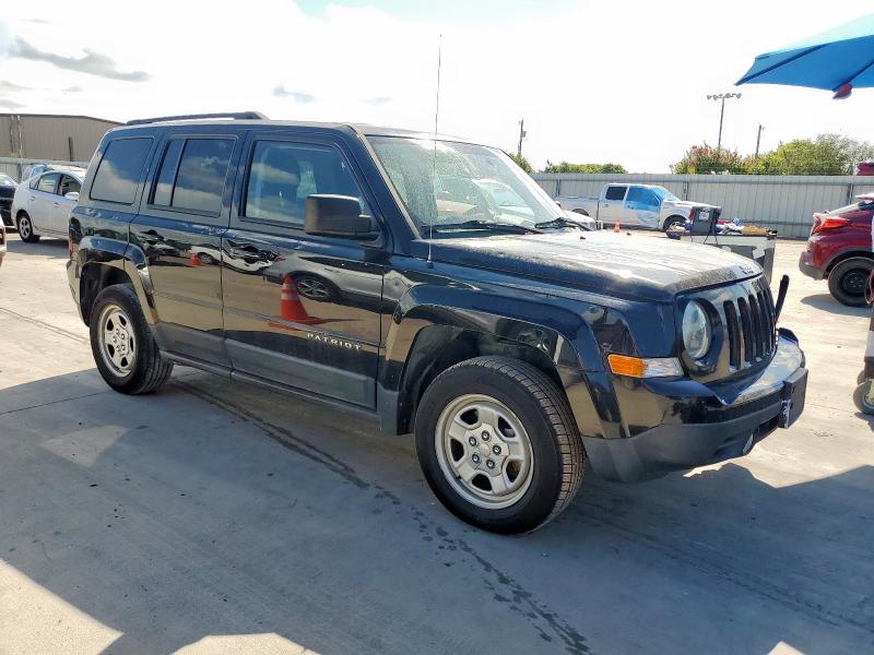 1C4NJPBB1HD121036 - 2017 JEEP PATRIOT SPORT 黑色 照片 4