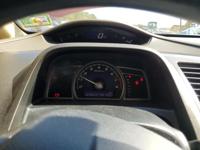 1HGFA16508L072053 - 2008 HONDA CIVIC LX BURGUNDY photo 9