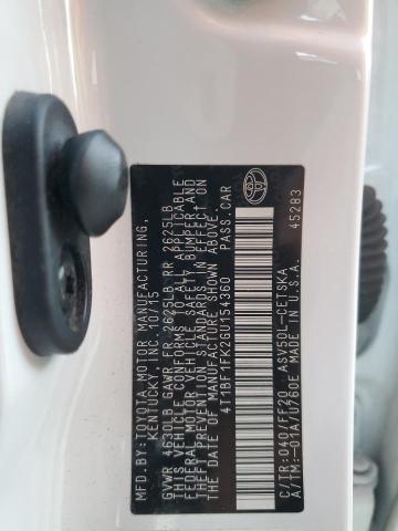 4T1BF1FK2GU154360 - 2016 TOYOTA CAMRY LE WHITE photo 13