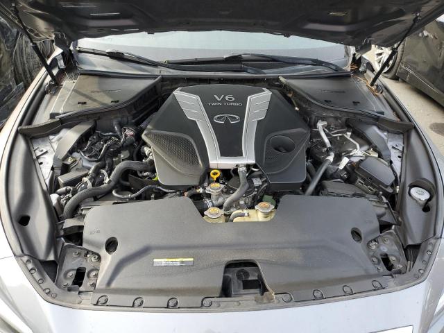 JN1EV7AP5JM352371 - 2018 INFINITI Q50 LUXE GRAY photo 11