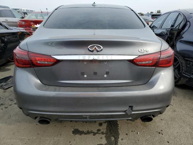 JN1EV7AP5JM352371 - 2018 INFINITI Q50 LUXE GRAY photo 6