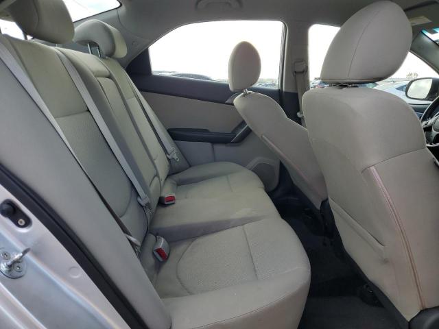 KNAFU4A27D5733514 - 2013 KIA FORTE EX SILVER photo 10