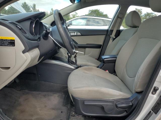 KNAFU4A27D5733514 - 2013 KIA FORTE EX SILVER photo 7