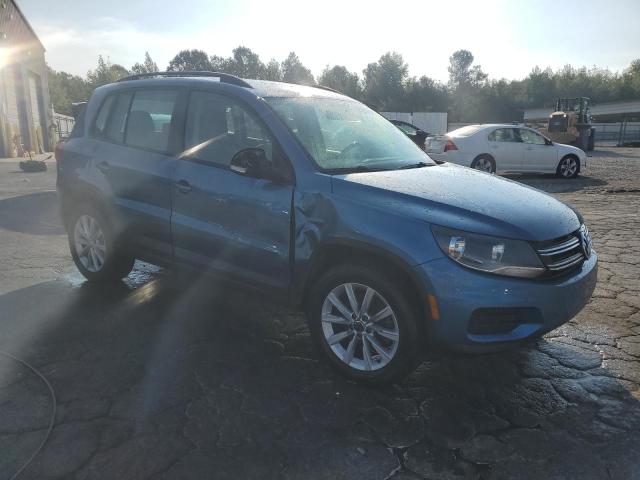 WVGAV7AX3HK042720 - 2017 VOLKSWAGEN TIGUAN S BLUE photo 4