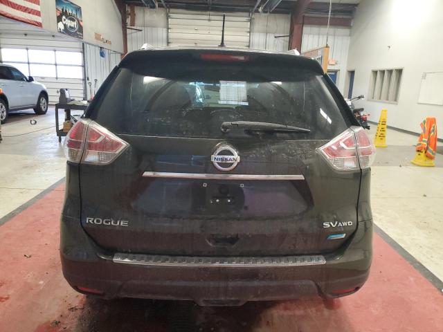 5N1AT2MV9EC846142 - 2014 NISSAN ROGUE S BLACK photo 6