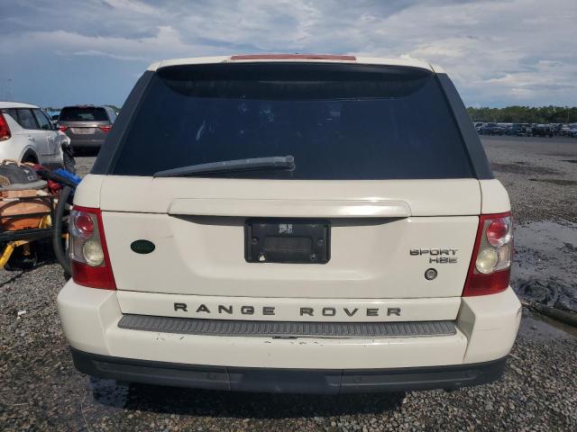 SALSF25419A196318 - 2009 LAND ROVER RANGE ROVE HSE WHITE photo 6
