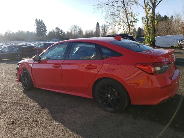 2HGFE2F58NH598806 - 2022 HONDA CIVIC SPORT წითელი ფოტო 2