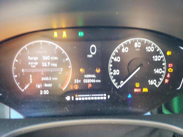 2HGFE2F58NH598806 - 2022 HONDA CIVIC SPORT წითელი ფოტო 9