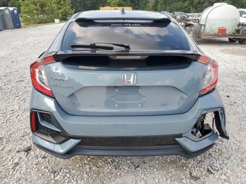 SHHFK7H64MU213755 - 2021 HONDA CIVIC EX GRAY photo 6