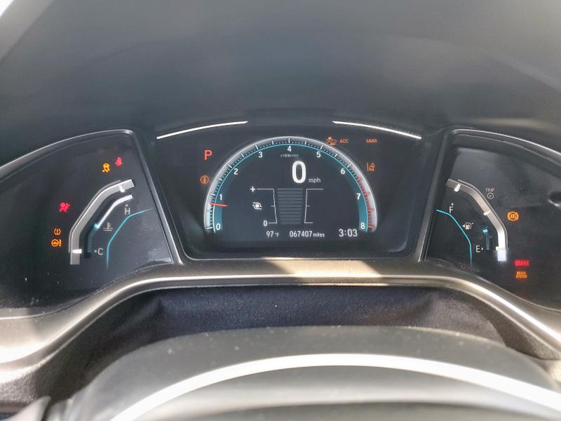 SHHFK7H64MU213755 - 2021 HONDA CIVIC EX GRAY photo 9