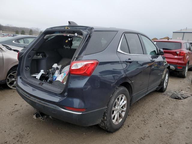 3GNAXJEV1JS582556 - 2018 CHEVROLET EQUINOX LT BLUE photo 3